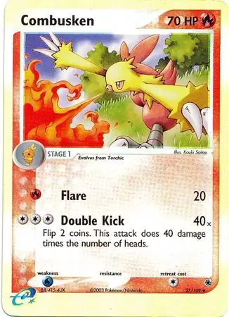 Combusken Reverse Holo