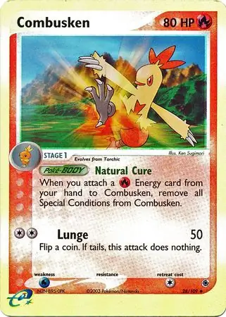 Combusken Reverse Holo