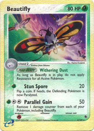 Beautifly Reverse Holo