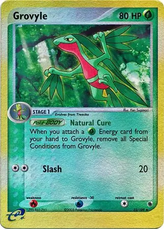 Grovyle Reverse Holo