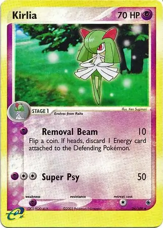 Kirlia Reverse Holo
