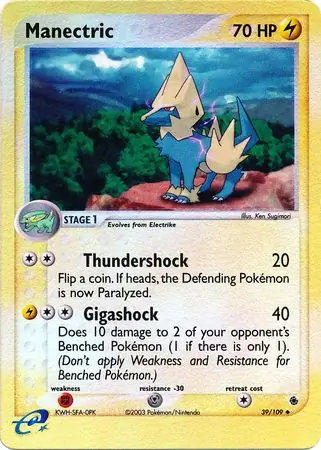 Manectric Reverse Holo