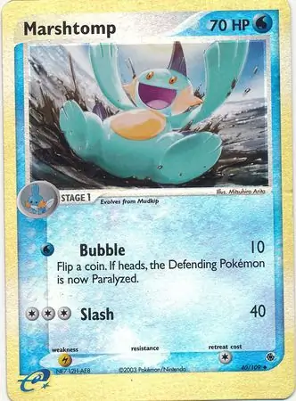 Marshtomp Reverse Holo