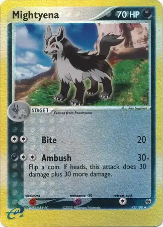 Mightyena Reverse Holo