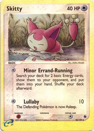 Skitty Reverse Holo