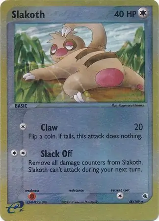 Slakoth Reverse Holo