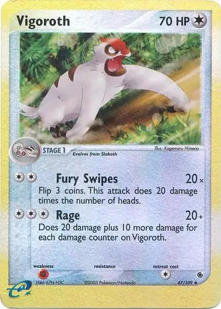 Vigoroth Reverse Holo