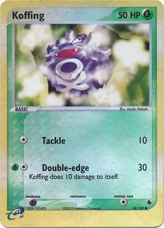 Koffing Reverse Holo