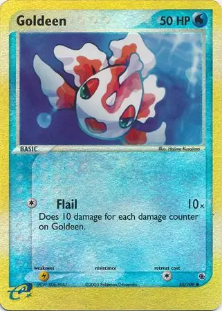 Goldeen Reverse Holo