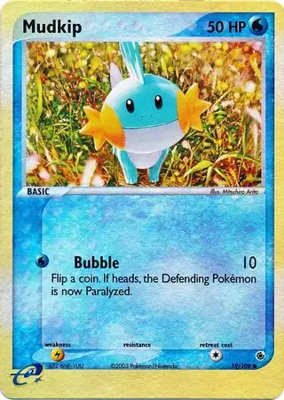 Mudkip Reverse Holo