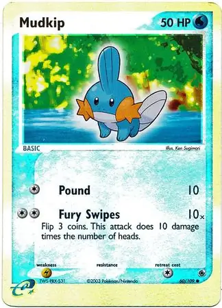 Mudkip Reverse Holo
