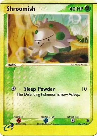 Shroomish Reverse Holo