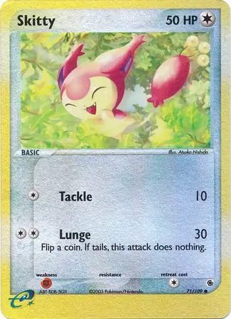 Skitty Reverse Holo