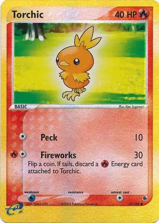 Torchic Reverse Holo