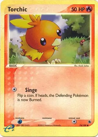 Torchic Reverse Holo