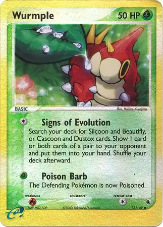 Wurmple Reverse Holo