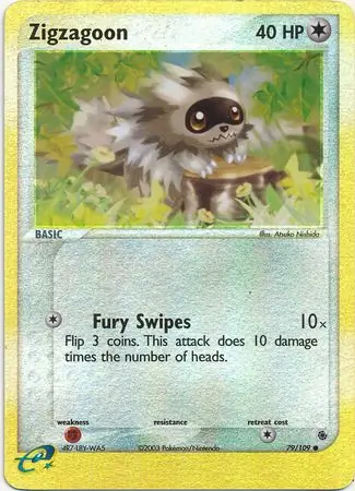 Zigzagoon Reverse Holo