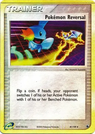 Pokemon Reversal Reverse Holo