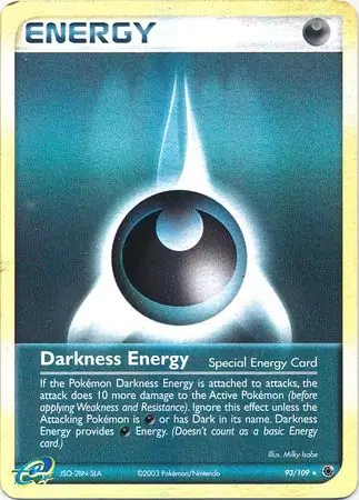 Darkness Energy Reverse Holo