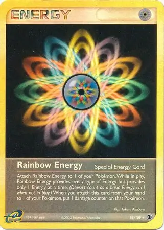 Rainbow Energy Reverse Holo