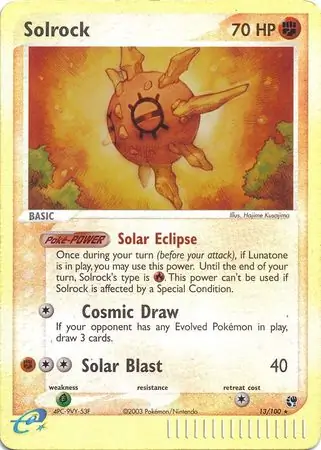 Solrock Reverse Holo