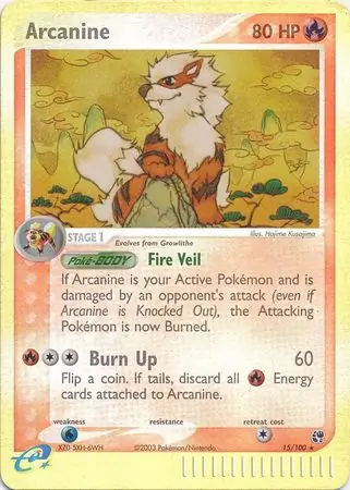 Arcanine Reverse Holo