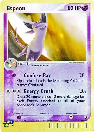 Espeon Reverse Holo