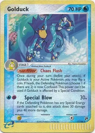 Golduck Reverse Holo