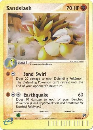 Sandslash Reverse Holo