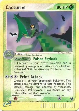 Cacturne Reverse Holo