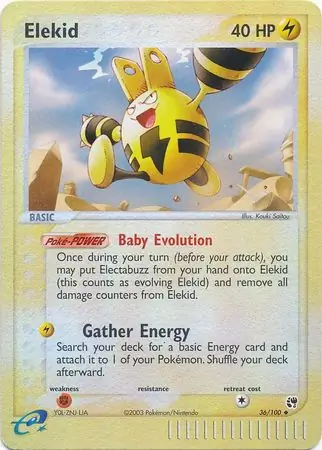 Elekid Reverse Holo