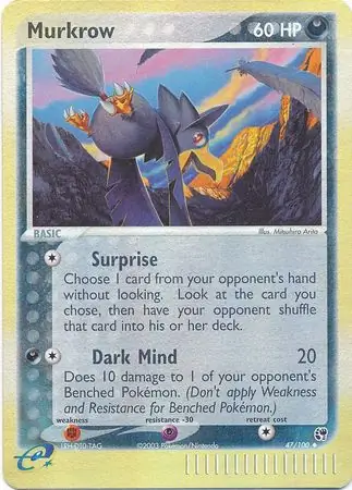 Murkrow Reverse Holo
