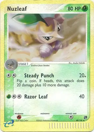 Nuzleaf Reverse Holo
