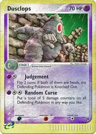 Dusclops Reverse Holo