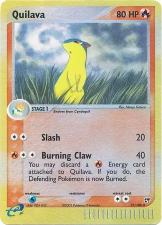 Quilava Reverse Holo
