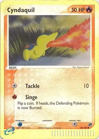 Cyndaquil Reverse Holo