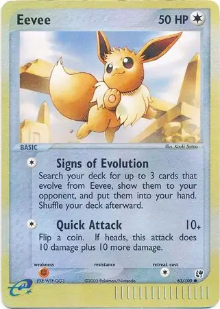 Eevee Reverse Holo