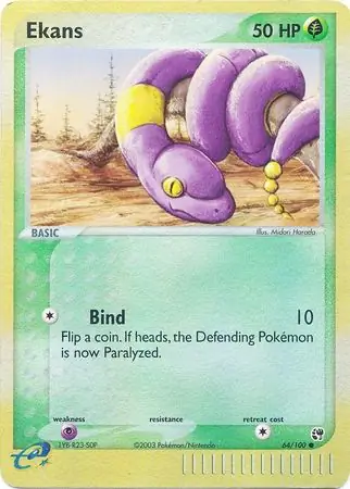 Ekans Reverse Holo
