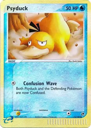 Psyduck Reverse Holo