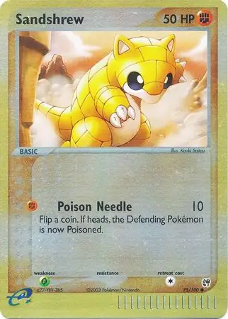 Sandshrew Reverse Holo