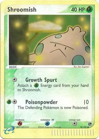 Shroomish Reverse Holo
