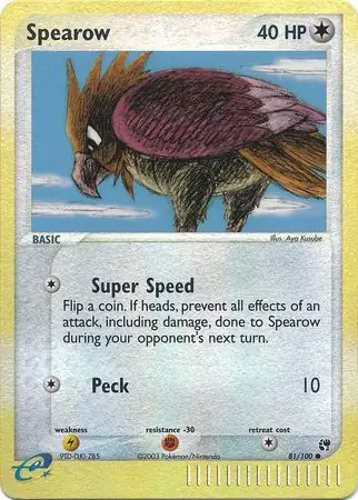 Spearow Reverse Holo