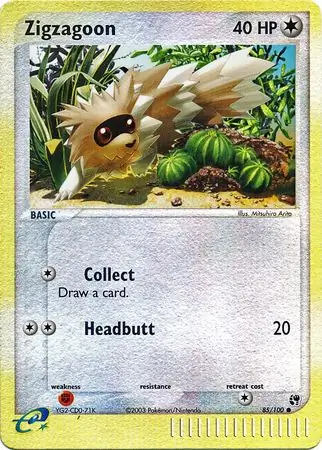 Zigzagoon Reverse Holo