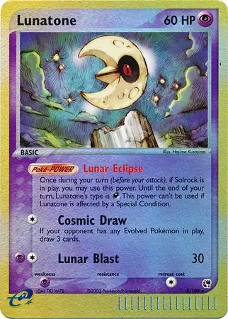 Lunatone Reverse Holo