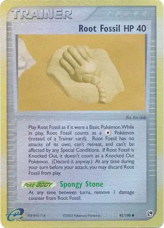 Root Fossil Reverse Holo