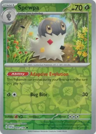 Spewpa Reverse Holo