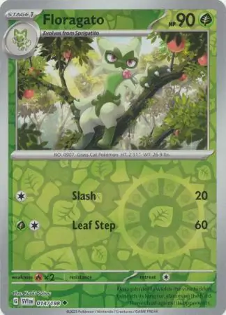 Floragato Reverse Holo