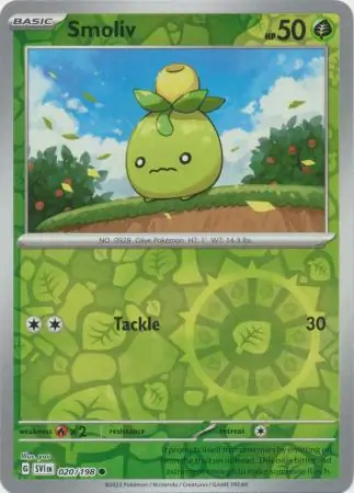 Smoliv Reverse Holo