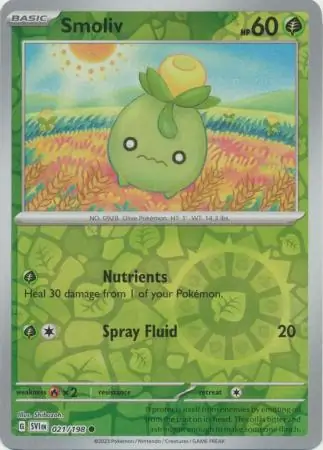 Smoliv Reverse Holo