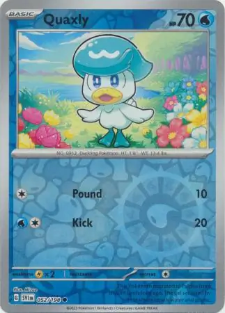Quaxly Reverse Holo